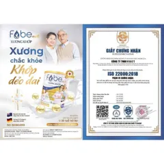 SỮA BỘT FOBE MILK DINH DƯỠNG XƯƠNG KHỚP 400 gr, 900 gr