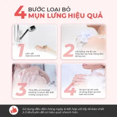 Sữa Tắm Hỗ Trợ Làm Loại Bỏ Mụn Cơ Thể Oriss Chiết Xuất Tràm Trà Lá Chanh Lim Sạch Sâu Và Làm Sáng Da Chai 300ml