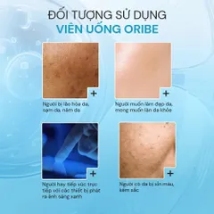 Viên uống đẹp da sáng da giảm sạm nám chống lão hóa Oribe Dân Khang Hộp 30 viên