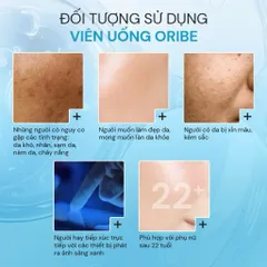 Viên uống đẹp da sáng da giảm sạm nám chống lão hóa Oribe Dân Khang Hộp 30 viên