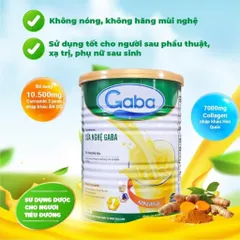 Sữa Bột Nghệ Gaba Tốt Cho Người Lớn Tuổi Và Tiểu Đường, Phụ Nữ Sau Sinh