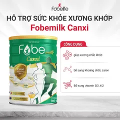 Sữa Bột Canxi Fobelife Bổ Sung Dưỡng Chất, Giúp Xương Chắc Khỏe N2 - Lon 900g 810211