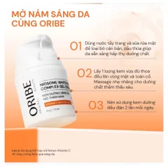 Kem dưỡng Vitamin C Niosome 2% Oribe Dân Khang hỗ trợ sáng da mờ nám sạm 35g