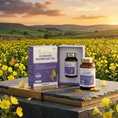 Dầu hoa Anh Thảo GLAMOUR Evening Primrose Oil Traphaco CNC - Hộp 30 viên