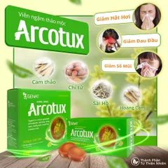 Viên Kẹo Ngậm Arcotux Fobe Hỗ Trợ Giảm Đau Họng, Hắt Hơi, Sổ Mũi Do Cảm Thông Thường N2