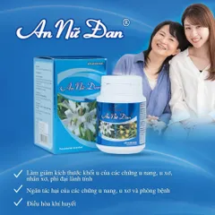 Viên Uống Hỗ Trợ Phòng Ngừa Và Giảm Kích Thước U Nang, U Xơ An Nữ Đan Hộp 60 Viên 810217