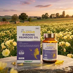Dầu hoa Anh Thảo GLAMOUR Evening Primrose Oil Traphaco CNC - Hộp 30 viên