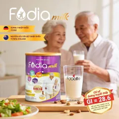 Sữa Bột Cho Người Tiểu Đường FodiaMilk Fobe Giúp Ổn Định Đường Huyết, Hương Vani N1 810228