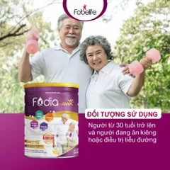 Sữa Bột Cho Người Tiểu Đường FodiaMilk Fobe Giúp Ổn Định Đường Huyết, Hương Vani N1 810228
