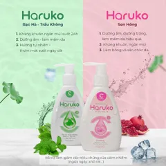 [CHE TÊN] Dung Dịch Vệ Sinh Phụ Nữ Haruko Làm Sạch, Mang Lại Hương Thơm Quyến Rũ