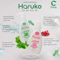 [CHE TÊN] Dung Dịch Vệ Sinh Phụ Nữ Haruko Làm Sạch, Mang Lại Hương Thơm Quyến Rũ
