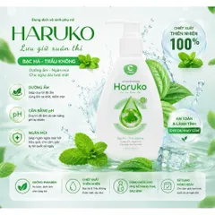 [CHE TÊN] Dung Dịch Vệ Sinh Phụ Nữ Haruko Làm Sạch, Mang Lại Hương Thơm Quyến Rũ