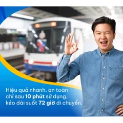 Miếng Dán Chống Say Tàu Xe Motion Sickness Patch Giảm Triệu Chứng Buồn Nôn, Chóng Mặt