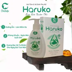 [CHE TÊN] Dung Dịch Vệ Sinh Phụ Nữ Haruko Làm Sạch, Mang Lại Hương Thơm Quyến Rũ