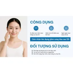 Gel chấm mụn Oribe, giảm mụn nhanh ngừa thâm làm mờ sẹo mụn, khô cồi mụn sau 12H sử dụng