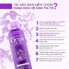 Nước Hoa Vùng Kín Nữ Chiết Xuất Tía Tô Oriss 10ml (date 02/2027)