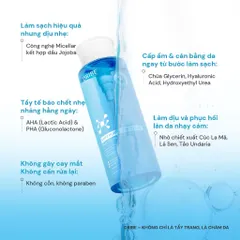 Nước tẩy trang Oribe làm sạch sâu dịu nhẹ không cay mắt cho mọi làn da