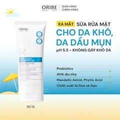 Sữa rửa mặt làm sạch dịu nhẹ Oribe Soft Touch dưỡng da ẩm mịn mềm mại dành cho mọi loại da