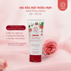 Sữa rửa mặt dưỡng trắng ngừa mụn chống ô nhiễm môi trường C-RENEW dành cho da thường và da khô