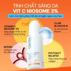 Serum Vitamin C Oribe Dân Khang hỗ trợ sáng da mờ nám sạm làm chậm lão hóa