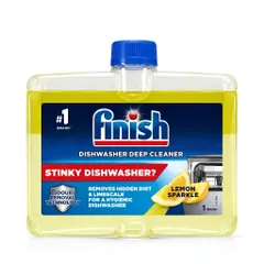 Dung Dịch Vệ Sinh Máy Rửa Chén Bát Finish 250ml - Làm Sạch Sâu, Bảo Vệ Hiệu Quả, Nhập Khẩu Châu Âu