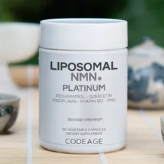Viên uống Codeage Liposomal Platinum |90 viên| Tăng cường đề kháng/Giảm mệt mỏi - Trẻ hoá tế bào & Ngăn ngừa oxy hóa chuyên sâu [S/P Chuẩn Mỹ không tem]