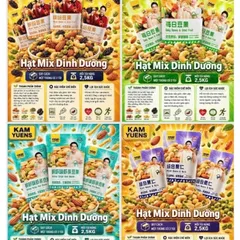 hạt mix vị siêu ngon – hàng hot tiktok, giòn thơm bùi, ăn là dễ nghiện