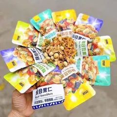 hạt mix vị siêu ngon – hàng hot tiktok, giòn thơm bùi, ăn là dễ nghiện