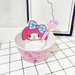 bộ bát, cốc, thìa, đũa hello kitty & my melody – siêu xinh cho mọi bữa ăn 💕