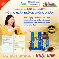 Ex Fucoidan Hộp 150 Viên Cải Thiện Nâng Cao Sức Đề Kháng - Nhập Khẩu Chính Hãng Nhật Bản