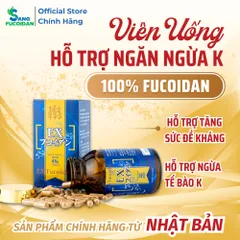 Ex Fucoidan Hộp 150 Viên Cải Thiện Nâng Cao Sức Đề Kháng - Nhập Khẩu Chính Hãng Nhật Bản