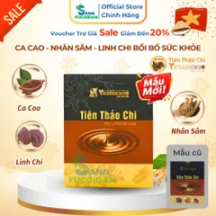 [Xuất kèm VAT] TIÊN THẢO CHI VINACACAO – KẾT HỢP CACAO, NHÂN SÂM & LINH CHI