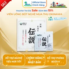[Xuất Kèm VAT][NSF1111 Giảm 111K] Viên Uống Bột Nghệ Mùa Thu - Chính Hãng Nhật Bản