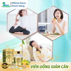 Herasuki Hộp 45 Viên Uống Giảm Béo Thông Minh - Nhập Khẩu Chính Hãng Nhật Bản SORAICINE