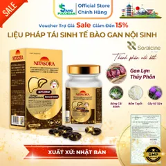 Nitasora Hộp 60 Viên Liệu Pháp Tái Sinh Tế Bào Gan Nội Sinh - Nhập Khẩu Chính Hãng Nhật Bản SORAICINE