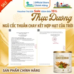 [XUẤT VAT] SỮA THỰC DƯỠNG SANG FUCOIDAN 500G – BỘT DINH DƯỠNG TỪ NGŨ CỐC, ĐẬU, HẠT KẾT HỢP FUCOIDAN OKINAWA MOZUKU