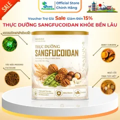 [XUẤT VAT] SỮA THỰC DƯỠNG SANG FUCOIDAN 500G – BỘT DINH DƯỠNG TỪ NGŨ CỐC, ĐẬU, HẠT KẾT HỢP FUCOIDAN OKINAWA MOZUKU
