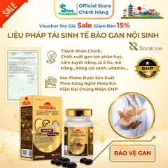 Nitasora Hộp 60 Viên Liệu Pháp Tái Sinh Tế Bào Gan Nội Sinh - Nhập Khẩu Chính Hãng Nhật Bản SORAICINE