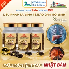 Nitasora Hộp 60 Viên Liệu Pháp Tái Sinh Tế Bào Gan Nội Sinh - Nhập Khẩu Chính Hãng Nhật Bản SORAICINE