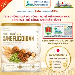 [COMBO 12 LON + QUÀ TẶNG] THỰC DƯỠNG SANG FUCOIDAN Hộp 500G – FUCOIDAN, ĐẬU, HẠT
