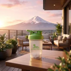 [Quà Tặng Theo Đợt] Siro Ho hoặc Bình Lắc Sang Fucoidan Shaker 500ml Nhựa Số 5 An Toàn 100%