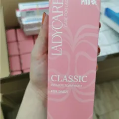 LADYCARE CLASSIC 90ML – BỌT VỆ SINH PHỤ NỮ HẰNG NGÀY – VỆ SINH VÙNG KÍN, DẠNG BỌT MỊN, DỊU NHẸ
