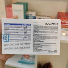 IQGINKO BULGARIA HỘP 30 VIÊN – VIÊN UỐNG HỖ TRỢ TUẦN HOÀN MÁU NÃO, CẢI THIỆN TRÍ NHỚ, TĂNG TẬP TRUNG