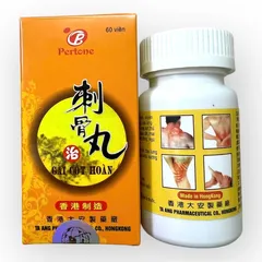 Viên uống xương khớp Gai cốt hoàn Hồng Kong - Giảm phong thấp nhức mỏi, đau lưng, nhức khớp, viêm khớp, Hỗ trợ phong thấp nhức mỏi, đau lưng, nhức khớp, viêm khớp - Hộp 60 viên ( Mã 1430 )
