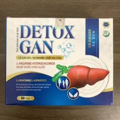DETOX GAN - Hỗ trợ giải độc gan, mát gan, tăng cường chức năng gan