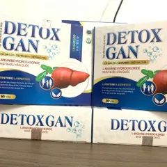 DETOX GAN - Hỗ trợ giải độc gan, mát gan, tăng cường chức năng gan
