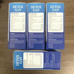 DETOX GAN - Hỗ trợ giải độc gan, mát gan, tăng cường chức năng gan