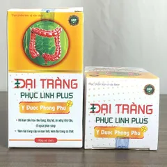 TPBVSK Đại Tràng Phục Linh Plus - Giúp kiện tỳ vị, tăng cường tiêu hóa.