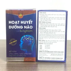 TPBVSK Hoạt Huyết Dưỡng Não Song Nam - Giúp hoạt huyết, tăng cường tuần hoàn máu