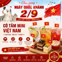 Set 100 Cờ Tăm Việt Nam Mini 🇻🇳 – Cờ Trang Trí Bàn Làm Việc, Cắm Bánh Kem, Trang Trí Sự Kiện, Cổ Vũ 2/9